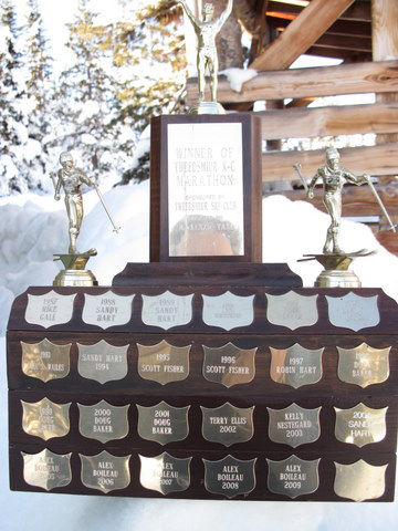 Annual XC Ski Race Trophy | Tweedsmuir Ski Club